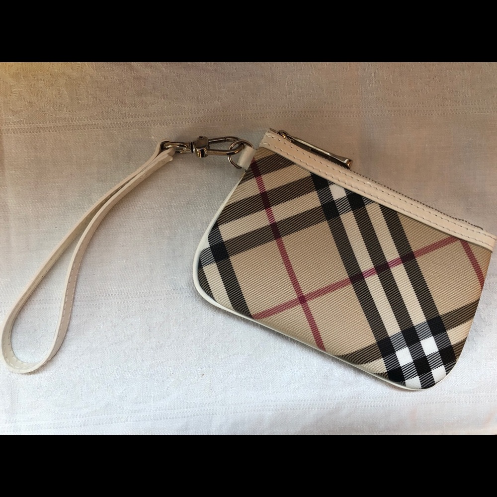 Authentic Burberry Wristlet